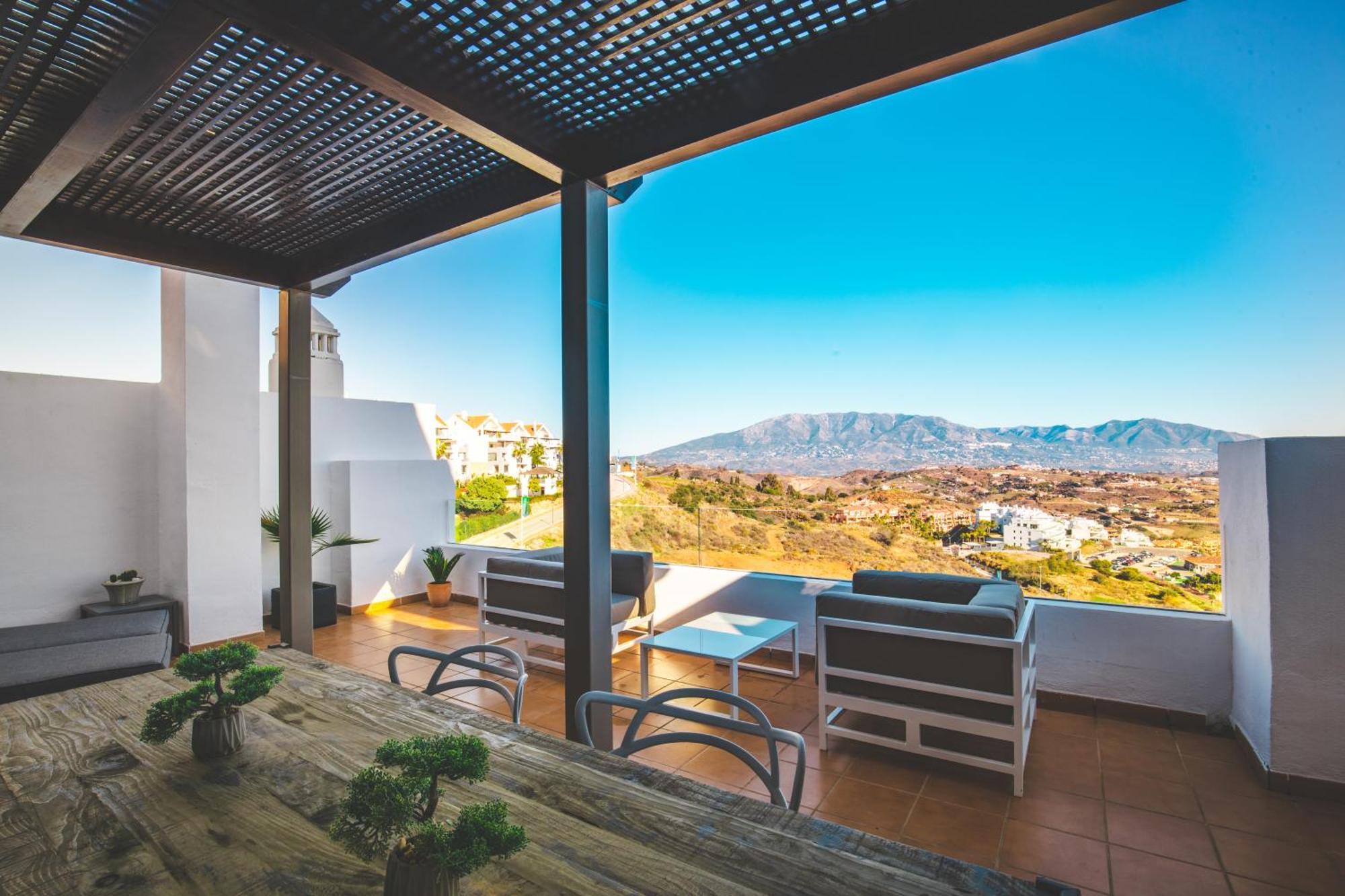Апартаменты Penthouse La Cala De Mijas Golfview,Mountain Ans Seaview Экстерьер фото
